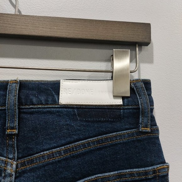 REDONE Hi Rise Ankle Crop Dark 71 - Picture 5 of 7